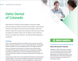 Delta Dental, Workflow, Kofax