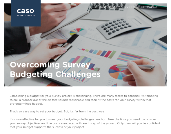 White Paper: Overcoming Survey Budgeting