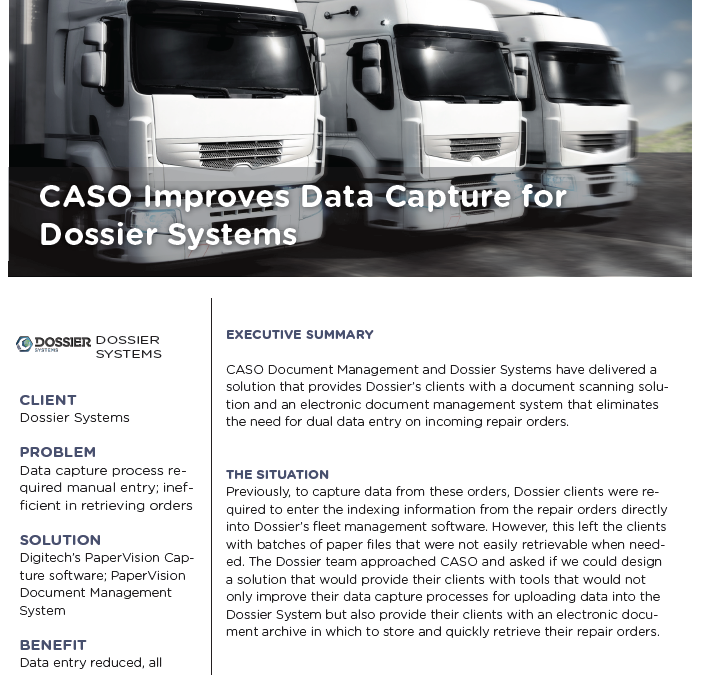 Dossier Systems Case Study
