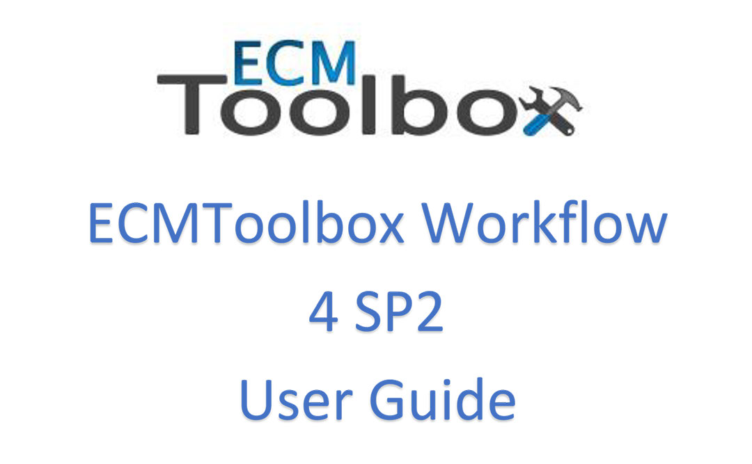 ECM Toolbox User Guide V4 SP2